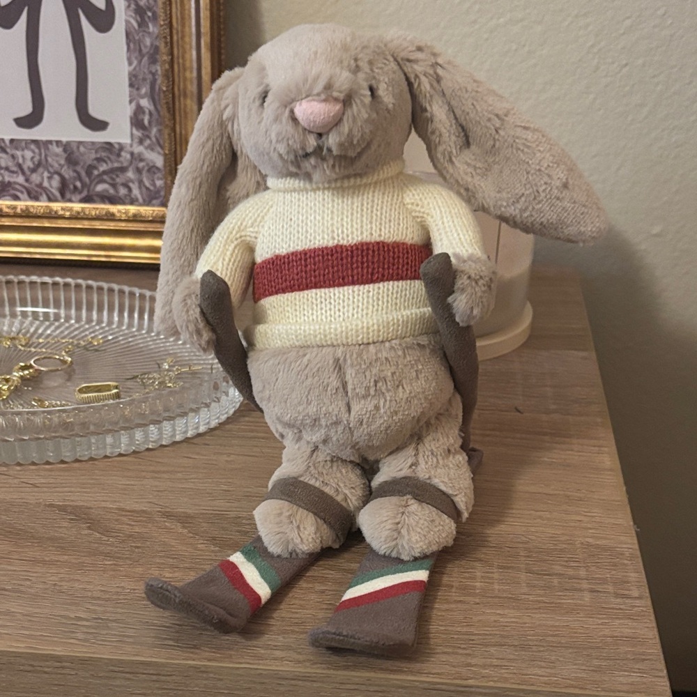 Olympic ski bunny Jellycat